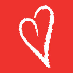 The word of love in dots. Vector calligraphy.