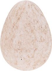 rusty textured Easter egg