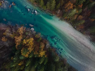 autumn river topdown © Bine