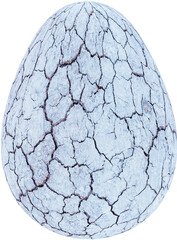 3D cracked egg