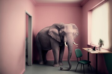Pink Elephant in the room. Generative AI 