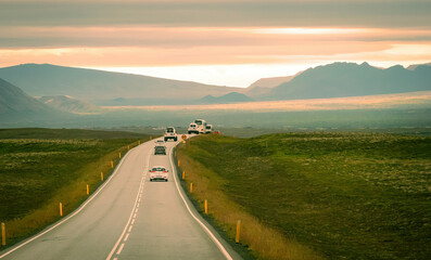 Scenic View of Iceland