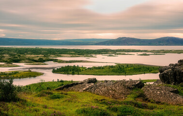 Scenic View of Iceland