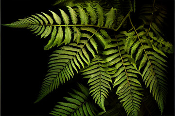 Fern background ideal for nature and forest backdrops