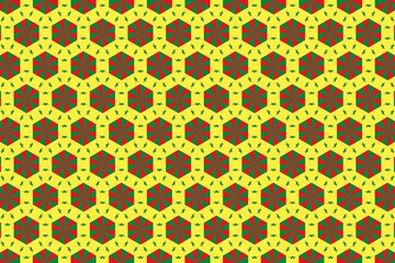 Geometric pattern in the colors of the national flag of Senegal. The colors of Senegal.