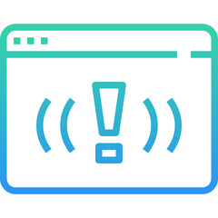 website alert icon