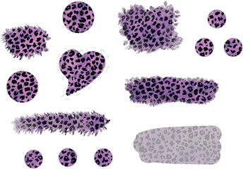 abstract animal skin pattern vector