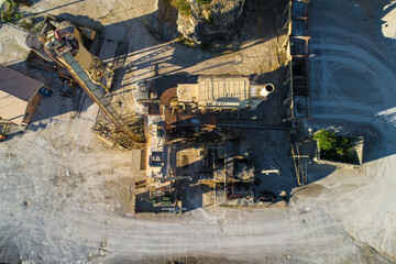 Aerial View of Southern Indiana Quarry 