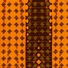 Colored African fabric – Seamless and textured pattern, cotton, high definition photo