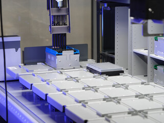 The process of processing dna samples in the laboratory