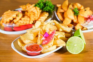 Comida de rua brasileira gourmet