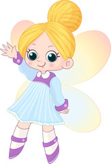 cute fairy character doll