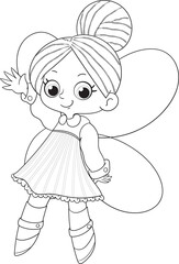 cute fairy character doll