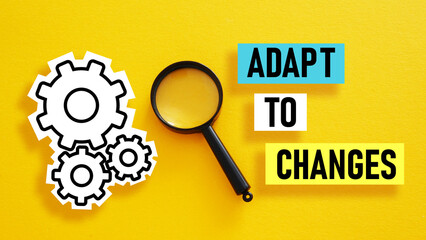 Adapt to Changes is shown using the text