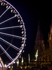 Gand, December 2022: Visit the beautiful city of Gand in Belgium during the festive season	
