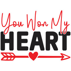 you won my heart