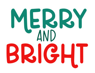 Christmas lettering 