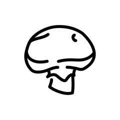 Champignon color line icon. Mushrooms. Pictogram for web page