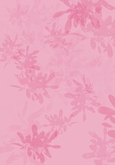 soft pink background and flowers