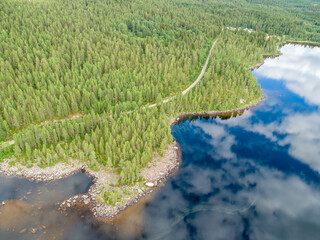 Swedish Lapland Aerial
