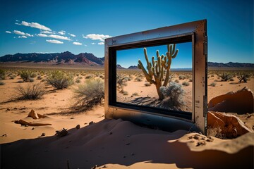 Mirror in the Mojave