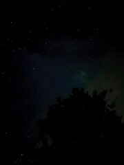 stars and clouds