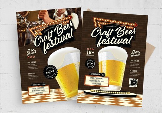 Craft Beer Festival Flyer Template