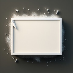 Empty frame with copy space for quotes or products Generative AI