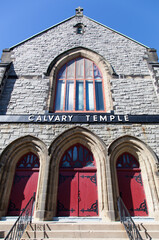 Obraz premium Saint John Town Presbyterian Church Entrance