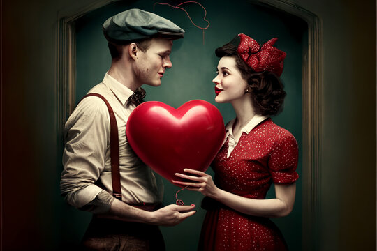 Valentines Love Couple