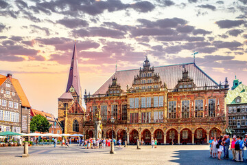 Rathaus, Bremen, Deutschland 