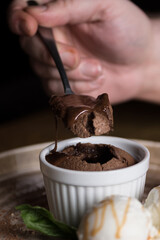 Chocolate scoop