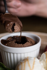 Chocolate scoop
