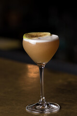 cocktail in a bar