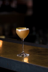 cocktail on a bar