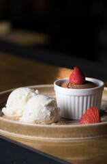 strawberry and cream