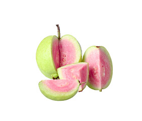 guava fruit isolated on  transparent png