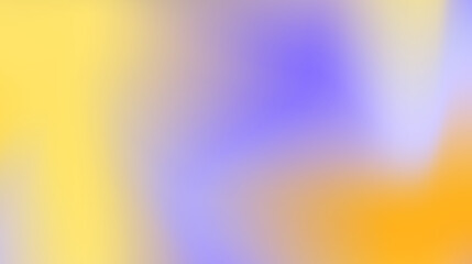 Colorful gradient background. Yellow, purple, orange wallpaper. Pastel blurred surface. Soft spring lavender color texture. Abstract vector 