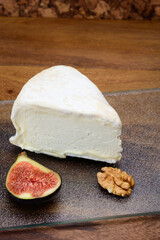 Delice de Bourgogne French cow's milk cheese from Burgundy region of France