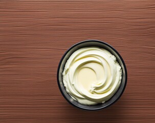 bowl of mayonnaise