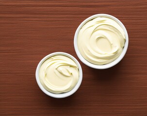 bowl of mayonnaise
