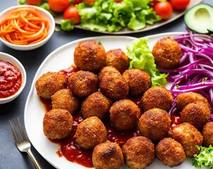 meatballs with sauce, swedish