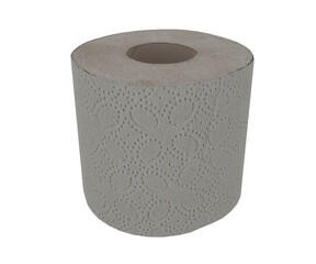 3d rendering toilet paper roll