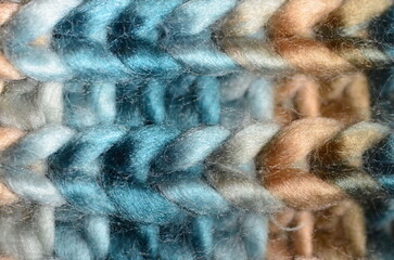 Wolle Textur Hintergund,  Makro - Foto