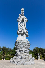 Obraz premium Giant statue at Buddha Eden Garden, Bombarral, Portugal