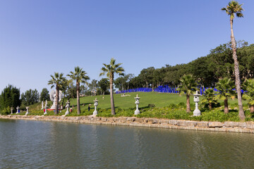 Buddha Eden Garden landscape, Bombarral, Portugal