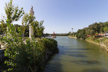 Buddha Eden Garden landscape, Bombarral, Portugal