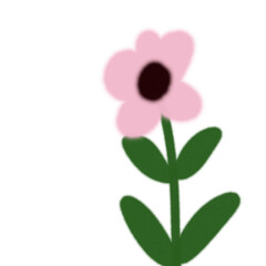 Watercolor Flower Pattern Background