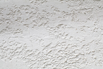 Grunge white concrete old texture wall. Modern interior. Abstract shape and have copy space for text. Horizontal architecture wallpaper