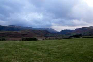 The Lake District in December, the UK